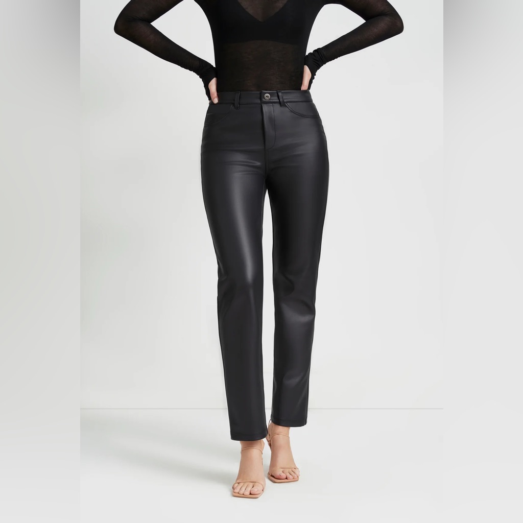 Faux Leather Pants